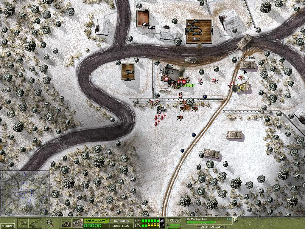 Изображение игры: Close Combat 4: The Battle of the Bulge