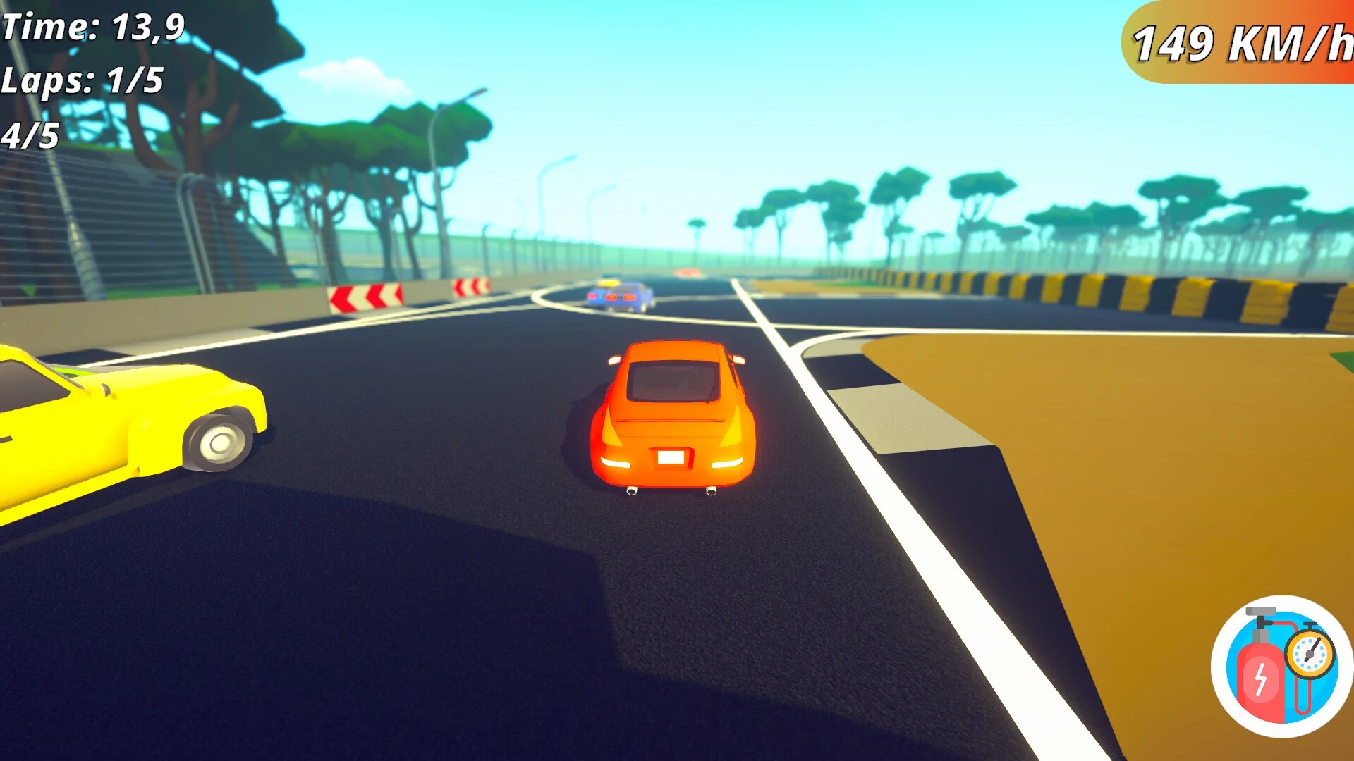 Изображение игры: Turbo Pulse Race