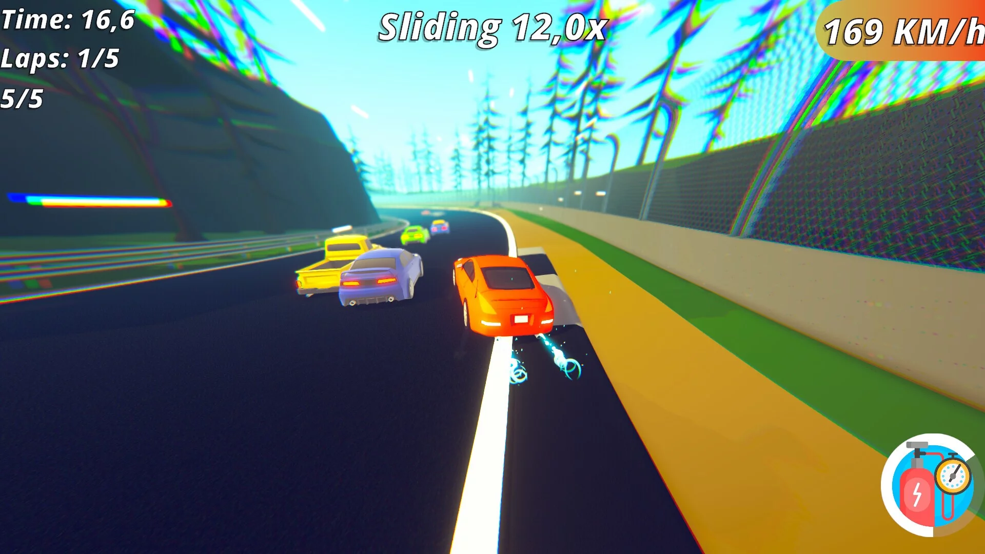 Изображение игры: Turbo Pulse Race