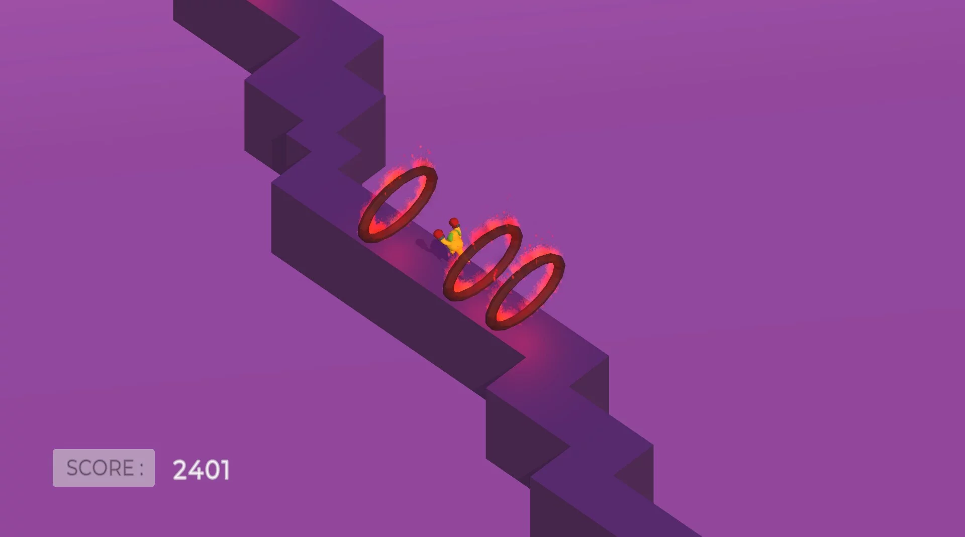 Изображение игры: Zig Zag Jump: Fantasy Challenge