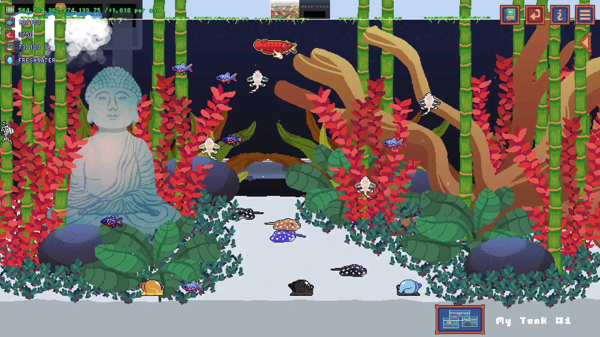 Изображение игры: Fishlets