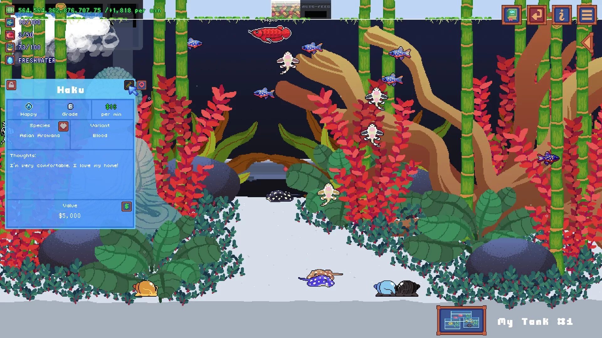 Изображение игры: Fishlets
