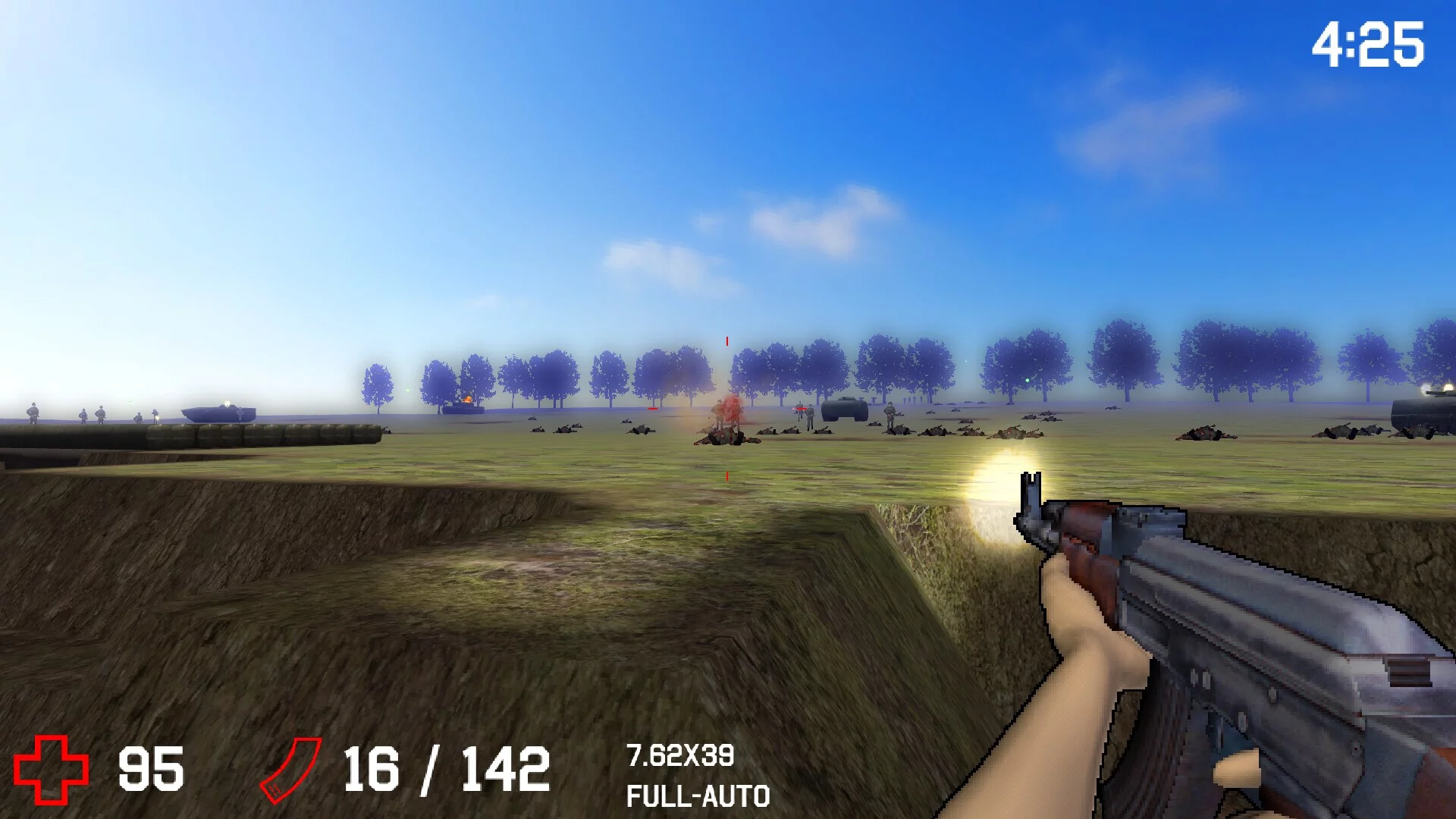Изображение игры: Trench Defender