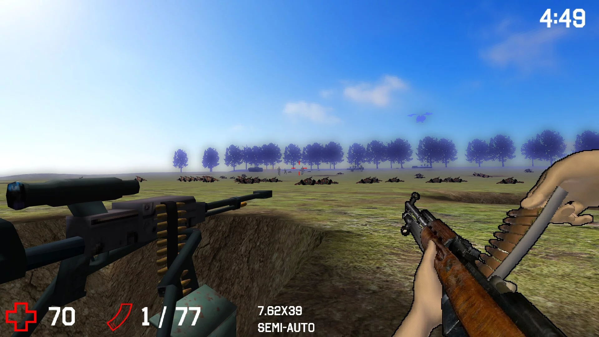 Изображение игры: Trench Defender