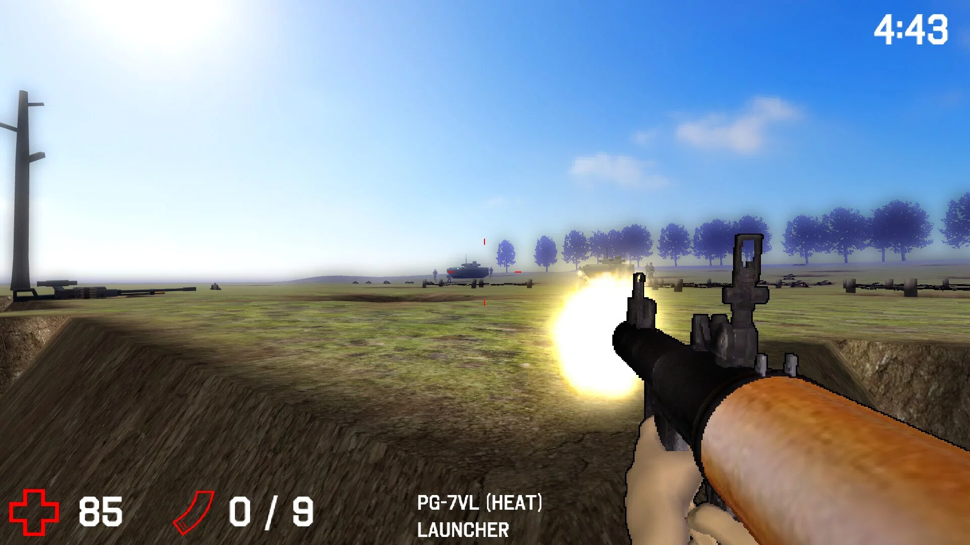 Изображение игры: Trench Defender