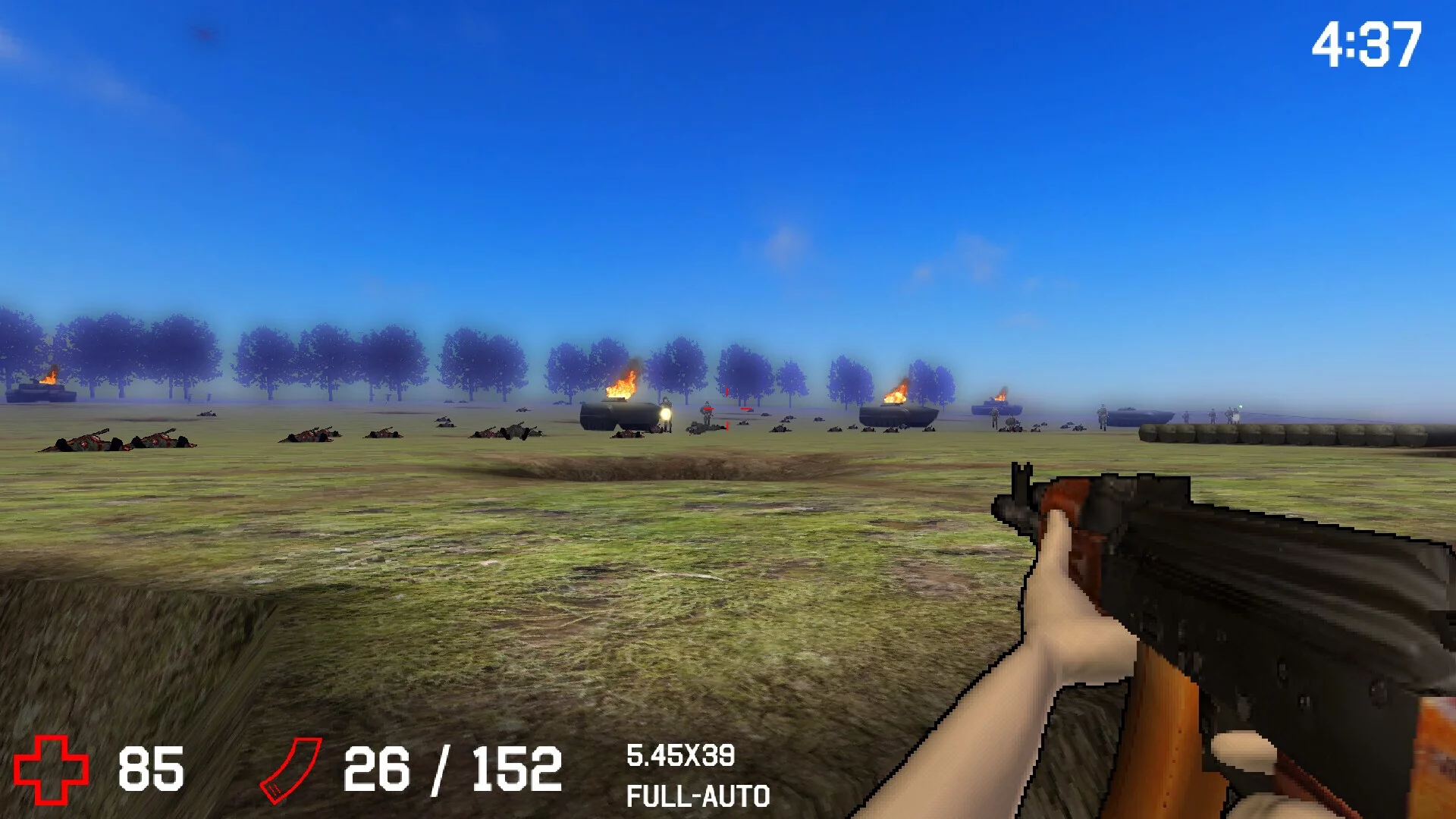 Изображение игры: Trench Defender