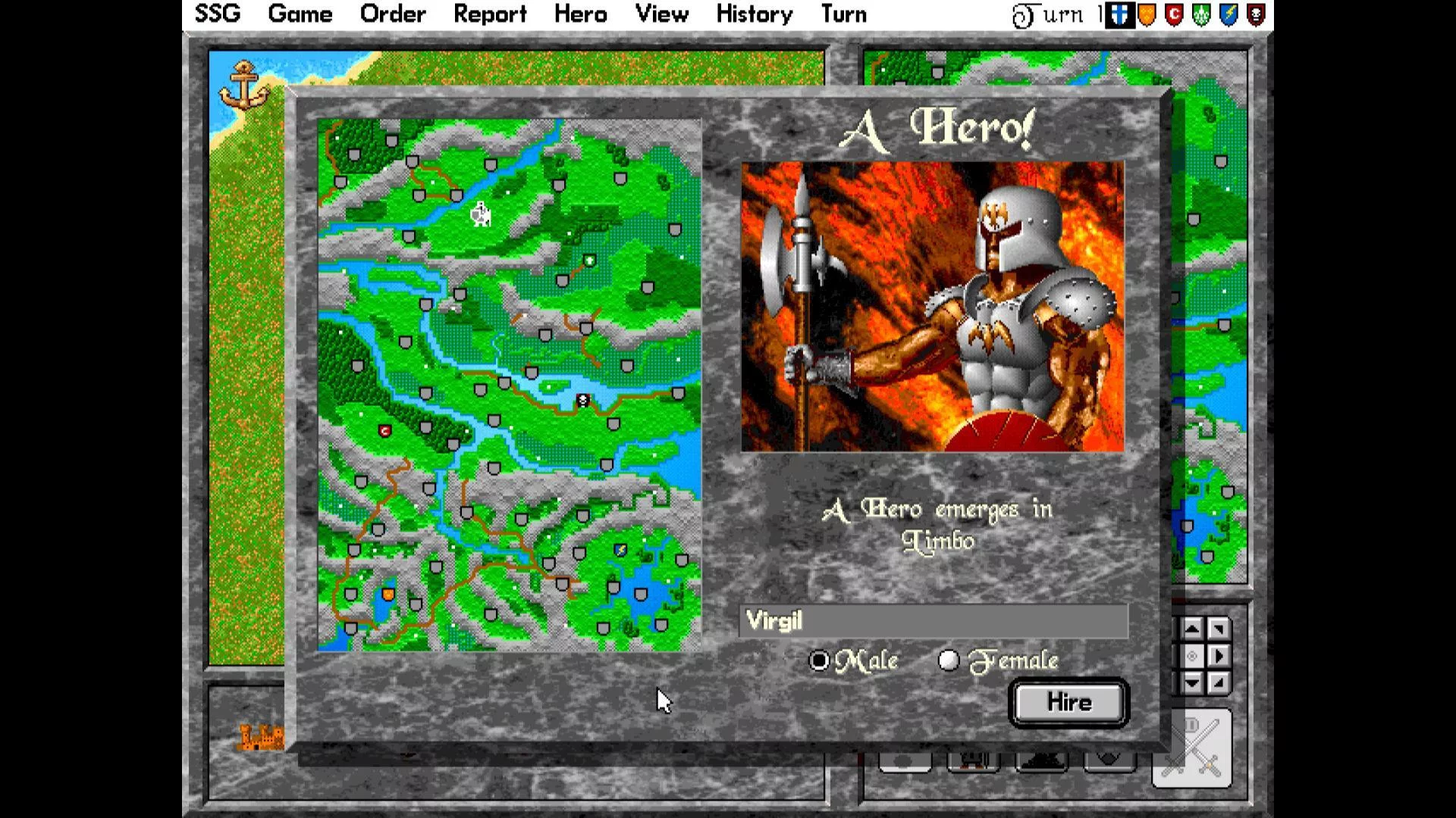 Изображение игры: Warlords I + II