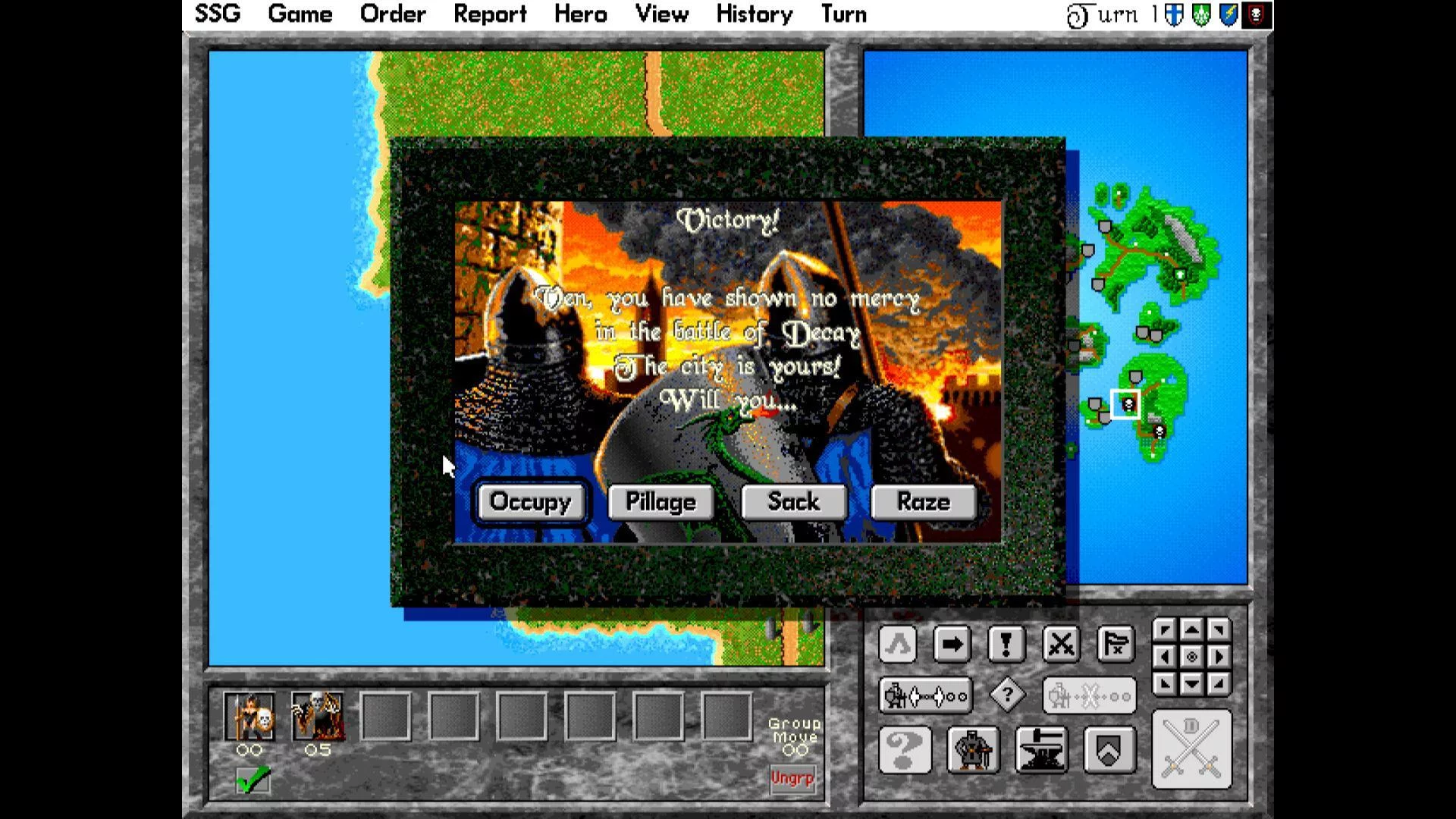 Изображение игры: Warlords I + II