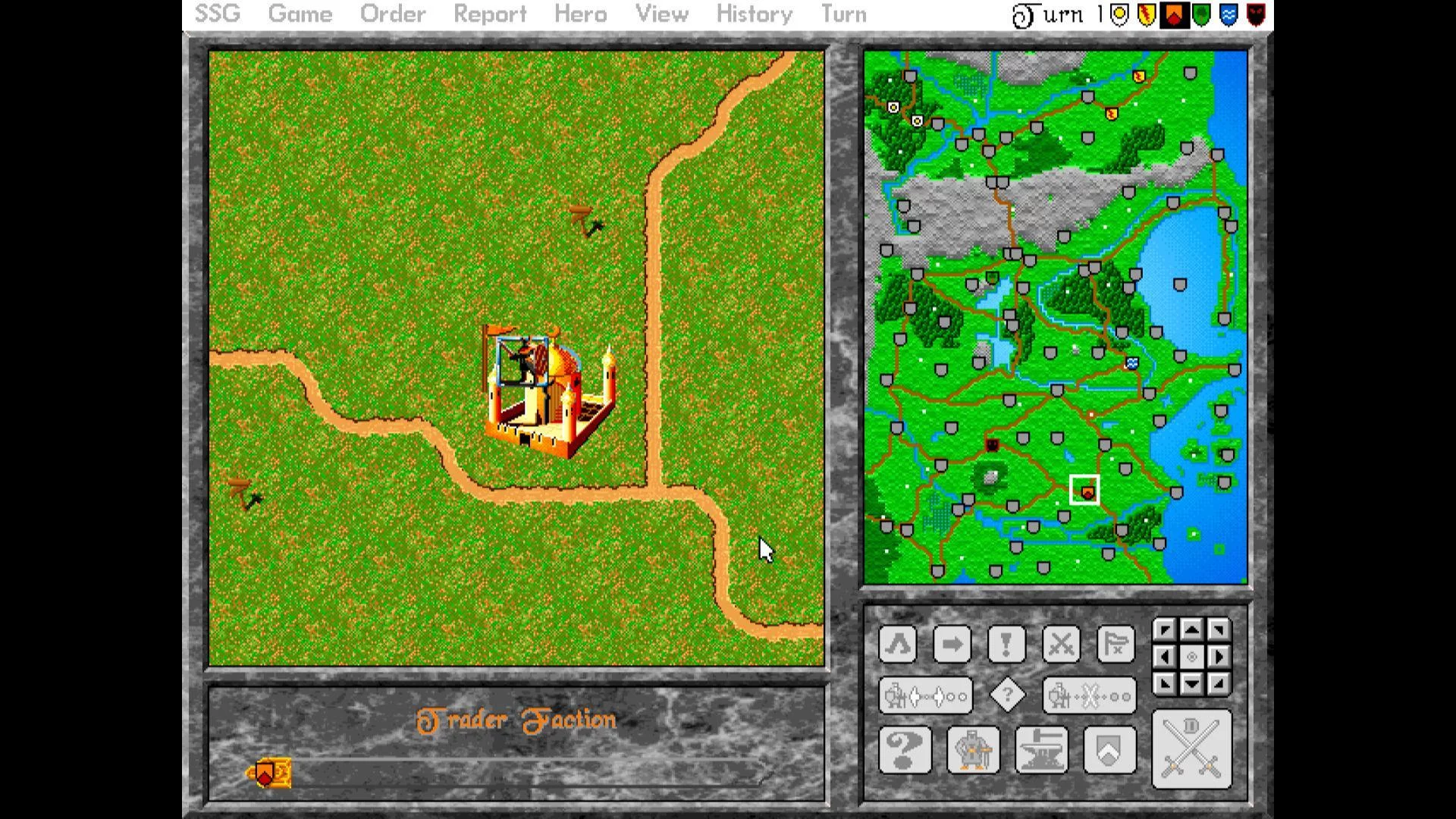 Изображение игры: Warlords I + II