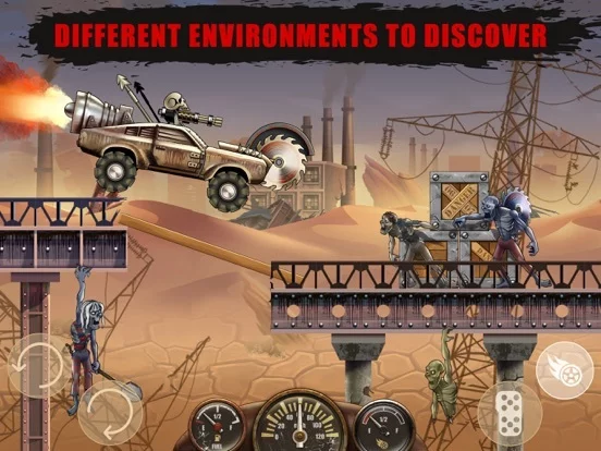 Изображение игры: Zombie Hill Racing
