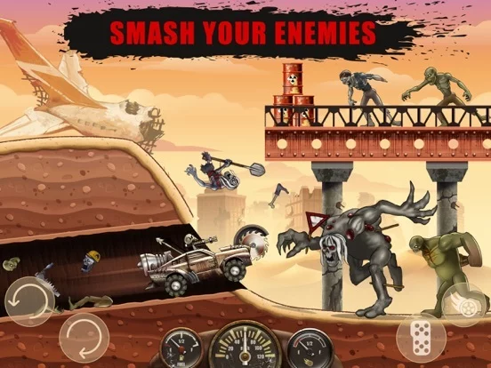 Изображение игры: Zombie Hill Racing
