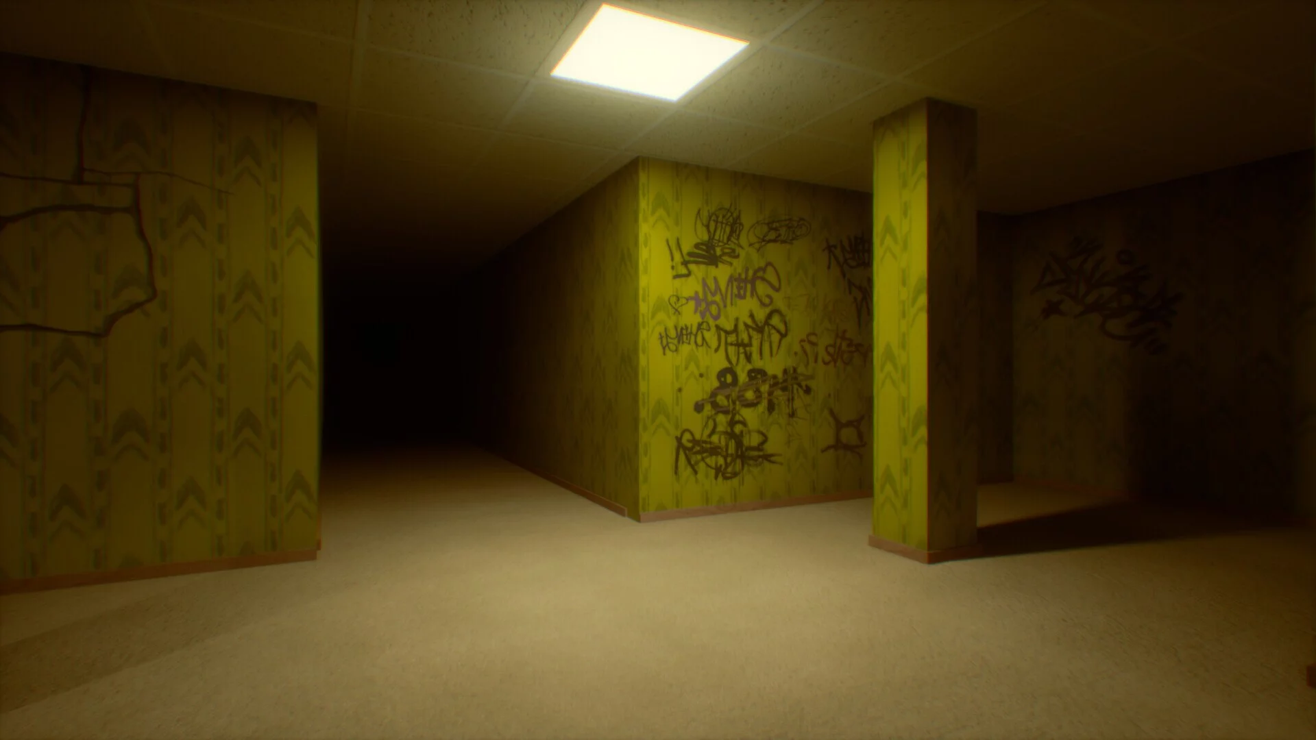 Изображение игры: The Backrooms: Descent