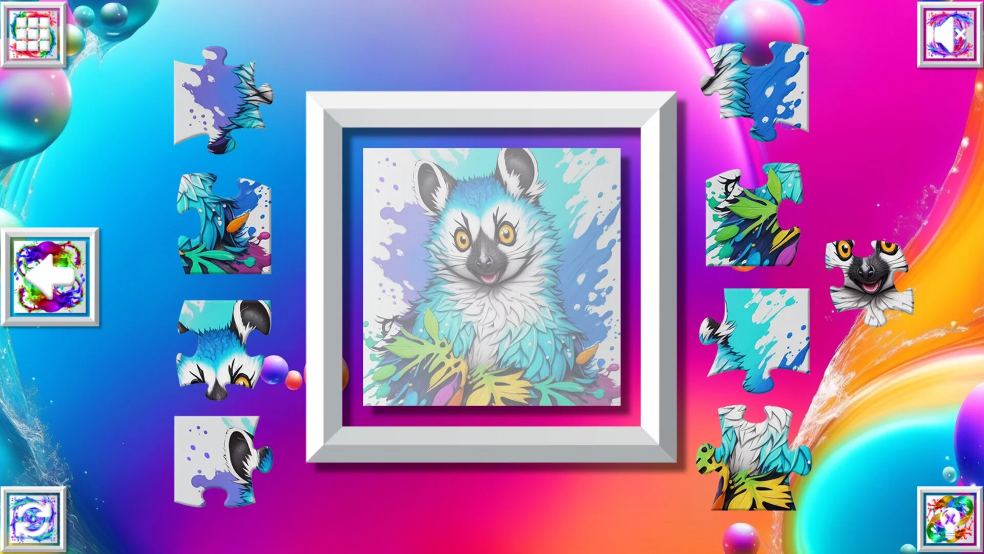 Изображение игры: Color Splash: Monkeys