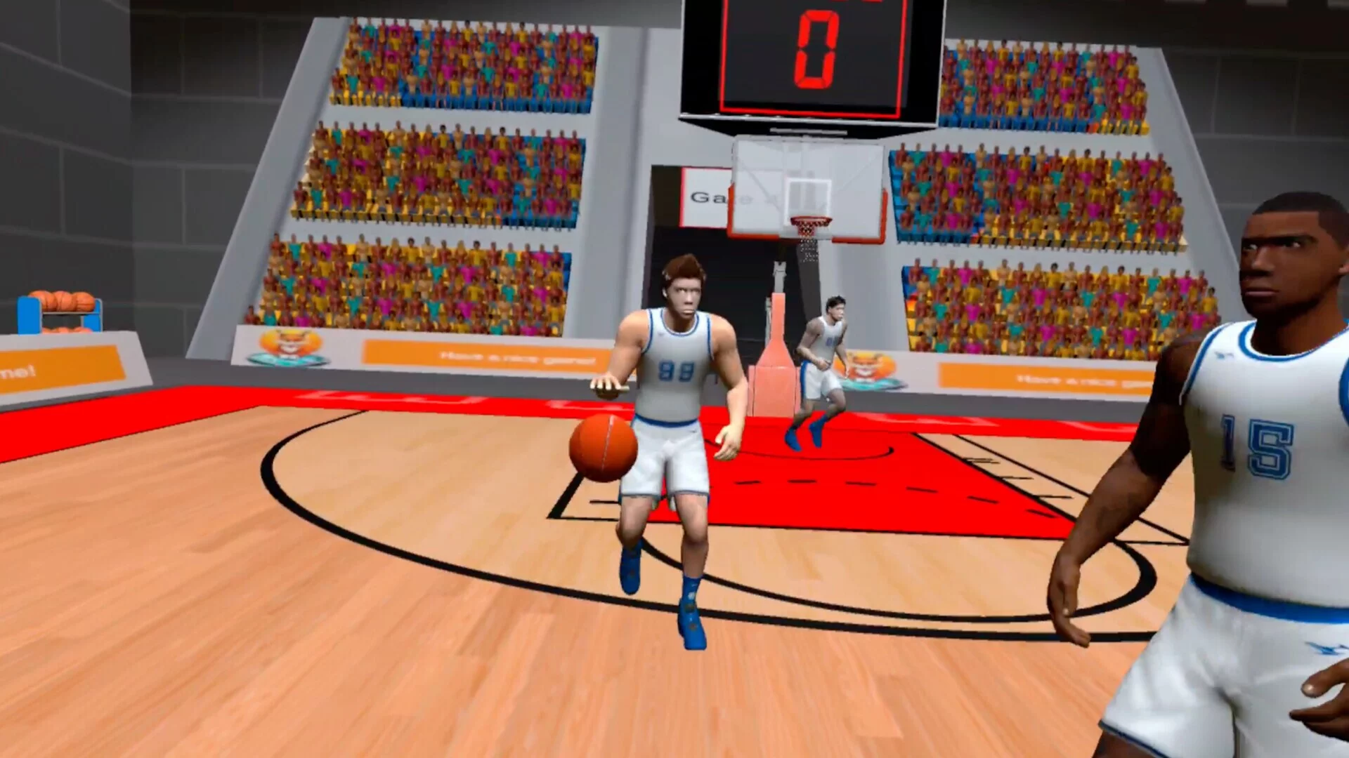 Изображение игры: Basketball VR