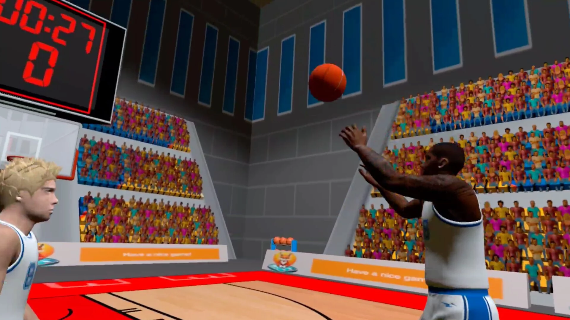 Изображение игры: Basketball VR