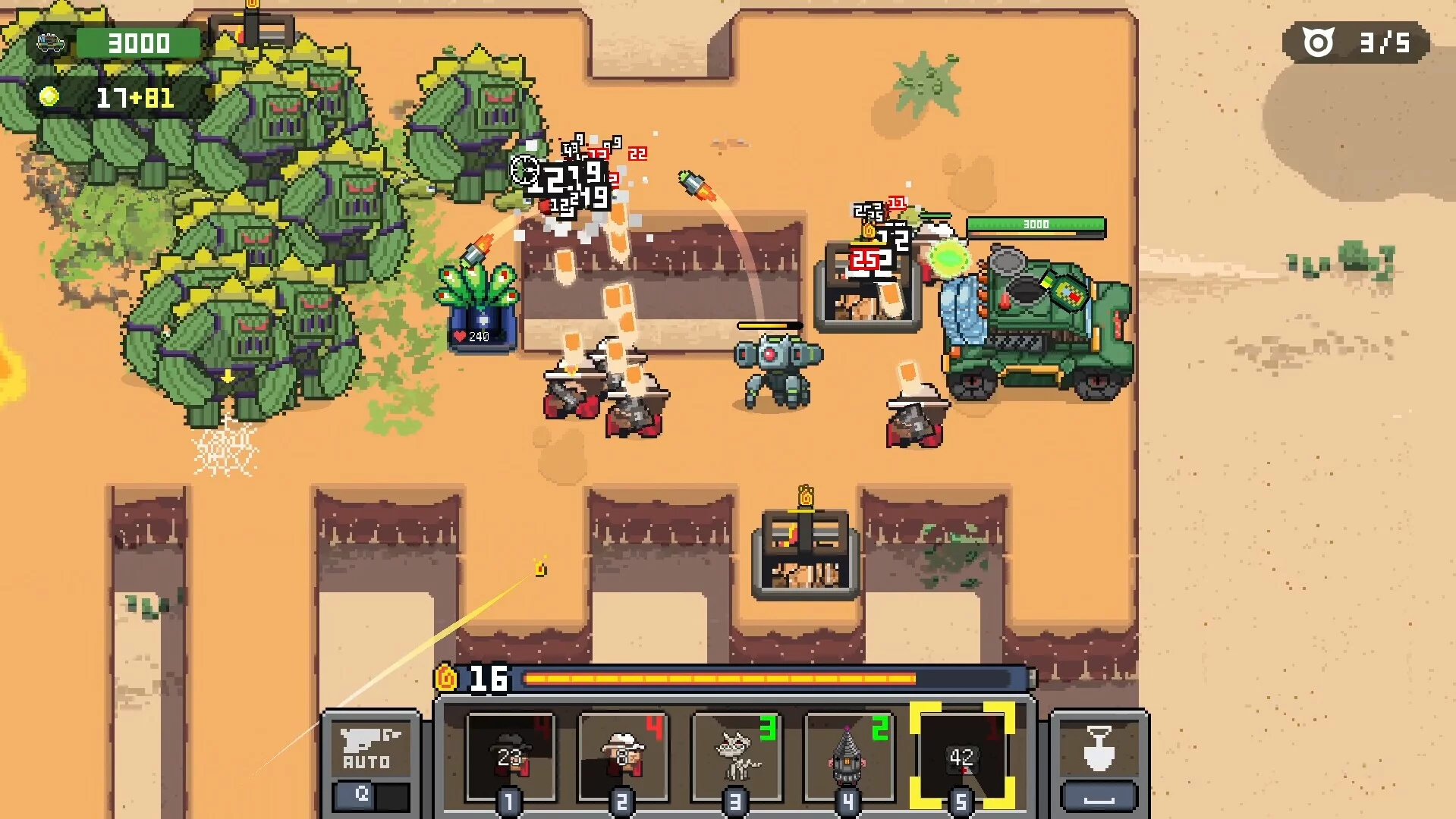 Изображение игры: 鸡械绿洲 (Cluckmech Oasis)