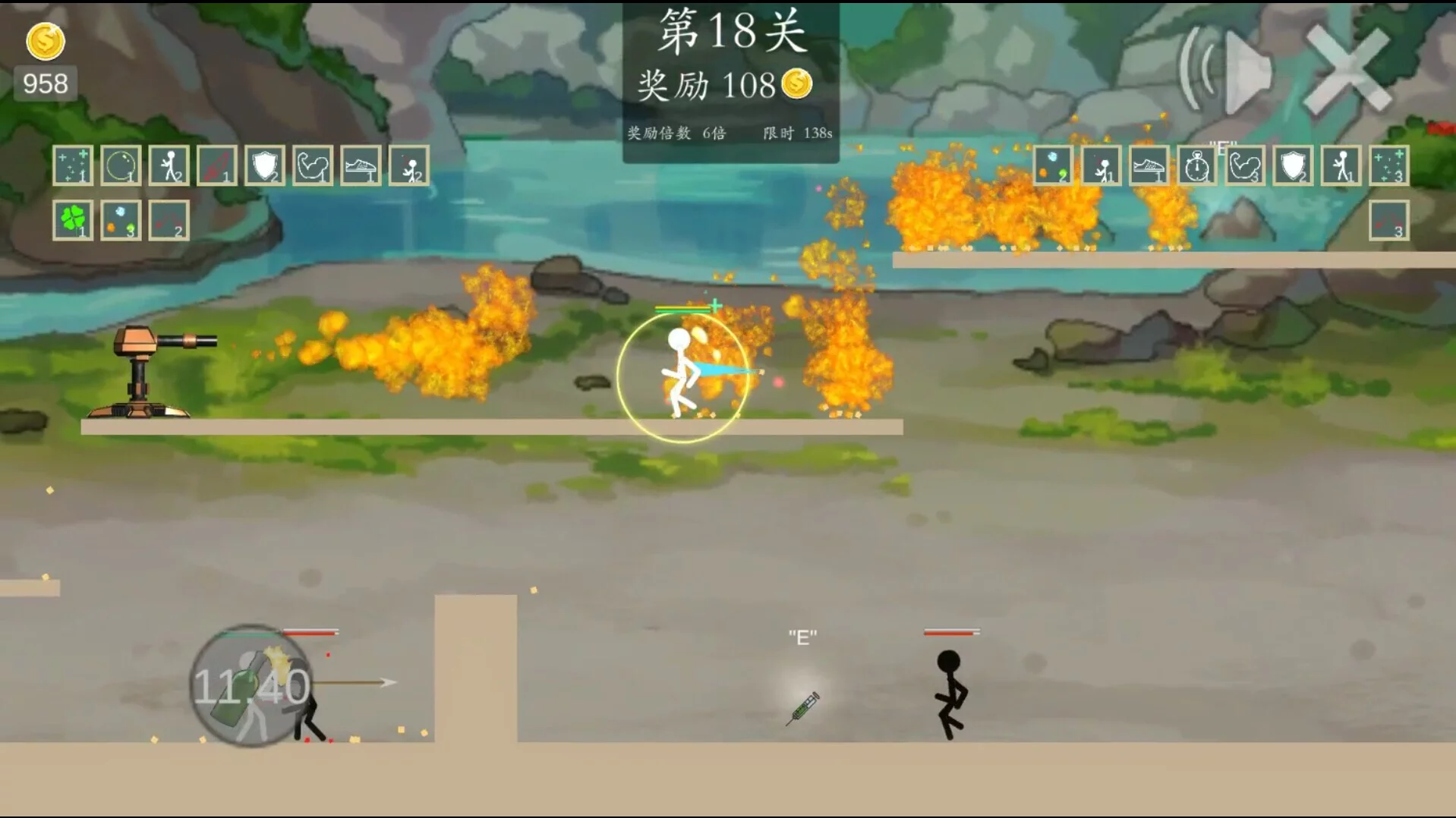 Изображение игры: 极简乱斗2-simple fight 2