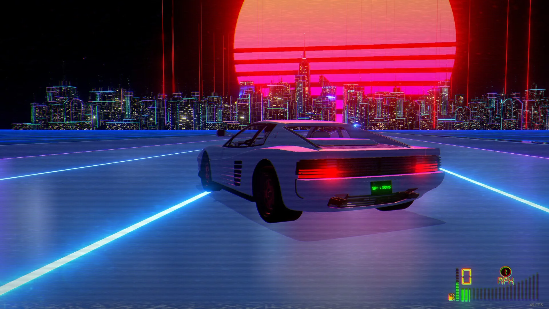 Изображение игры: Retrowave World
