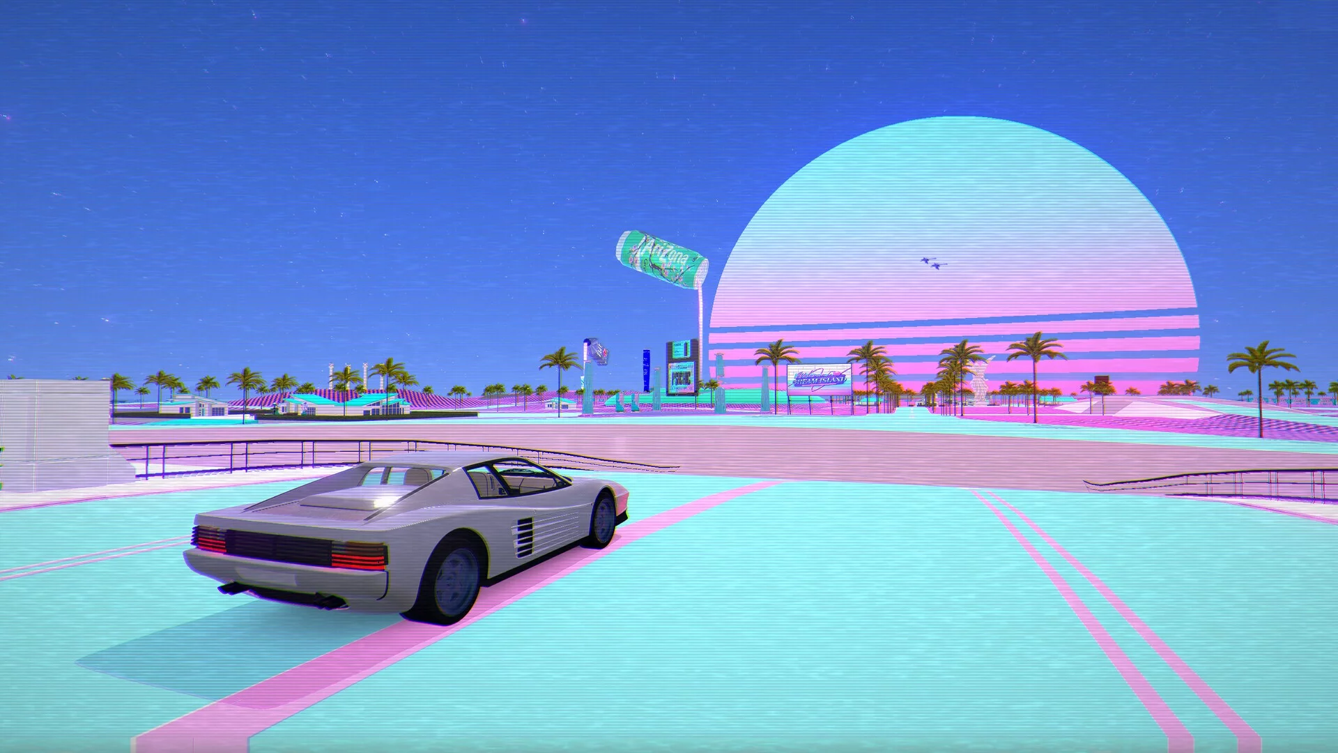 Изображение игры: Retrowave World