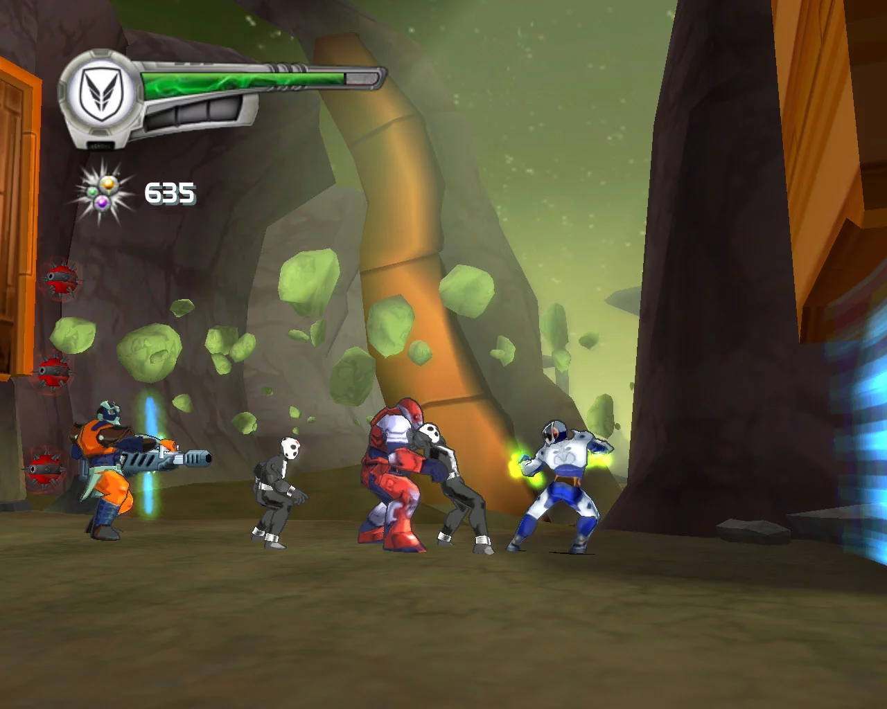 Изображение игры: Power Rangers: Super Legends