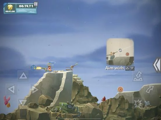 Изображение игры: Worms W.M.D: Mobilize
