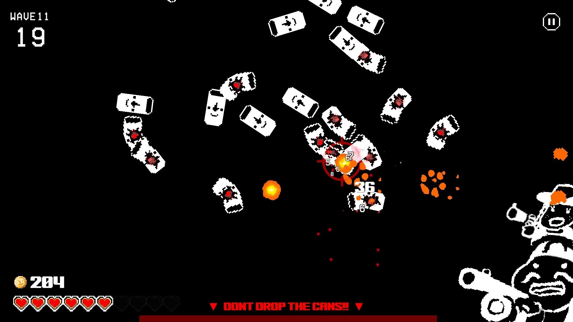 Изображение игры: CAN BULLET