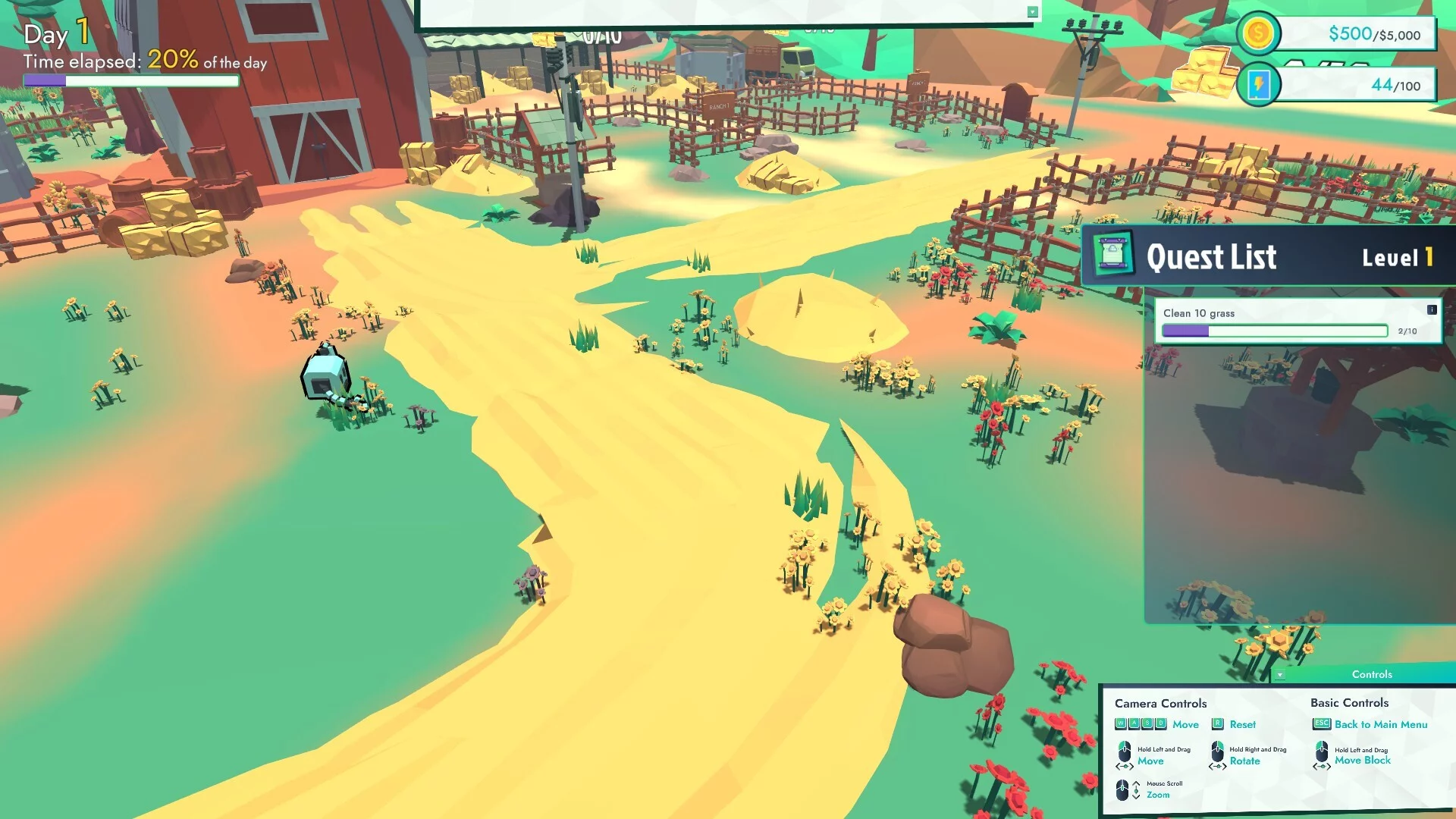 Изображение игры: Refactoro: Chaotic Farm