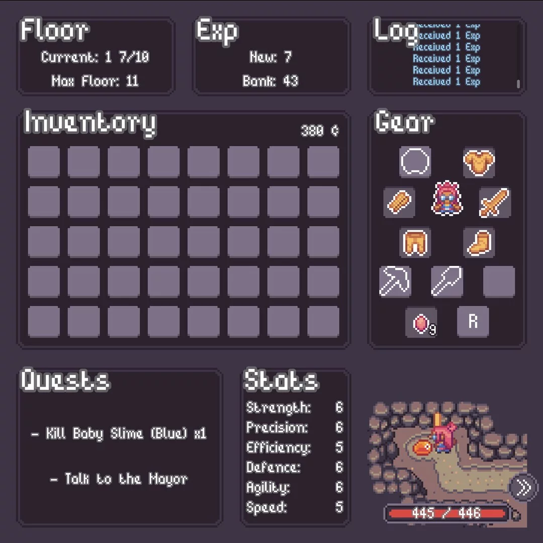 Изображение игры: Reborn: An Idle Roguelike RPG