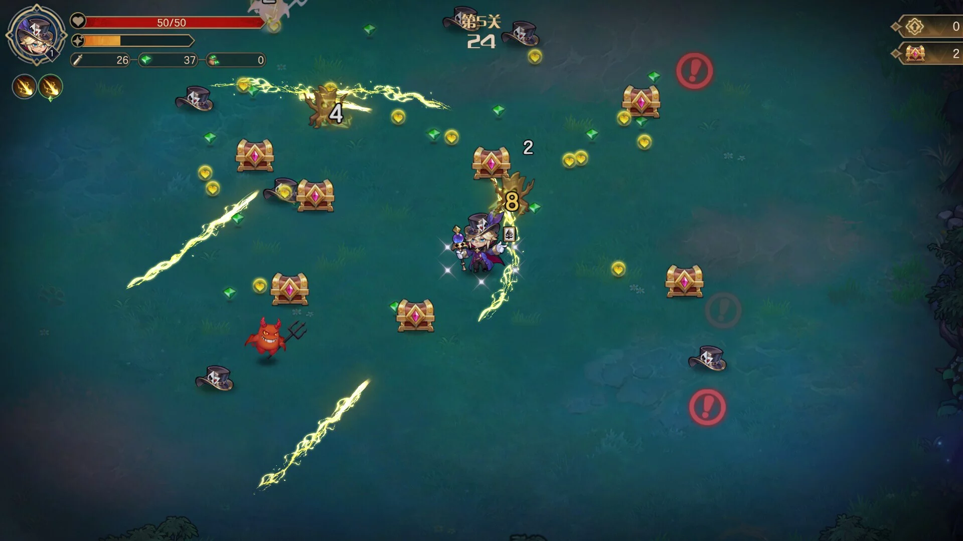 Изображение игры: Darkchaser: Battletide
