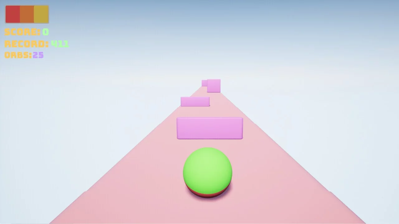 Изображение игры: Jumping Orb