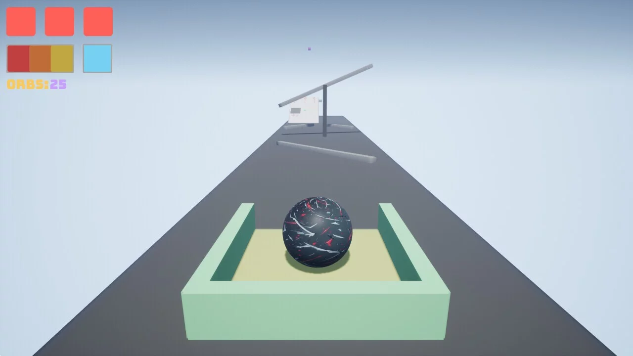 Изображение игры: Jumping Orb