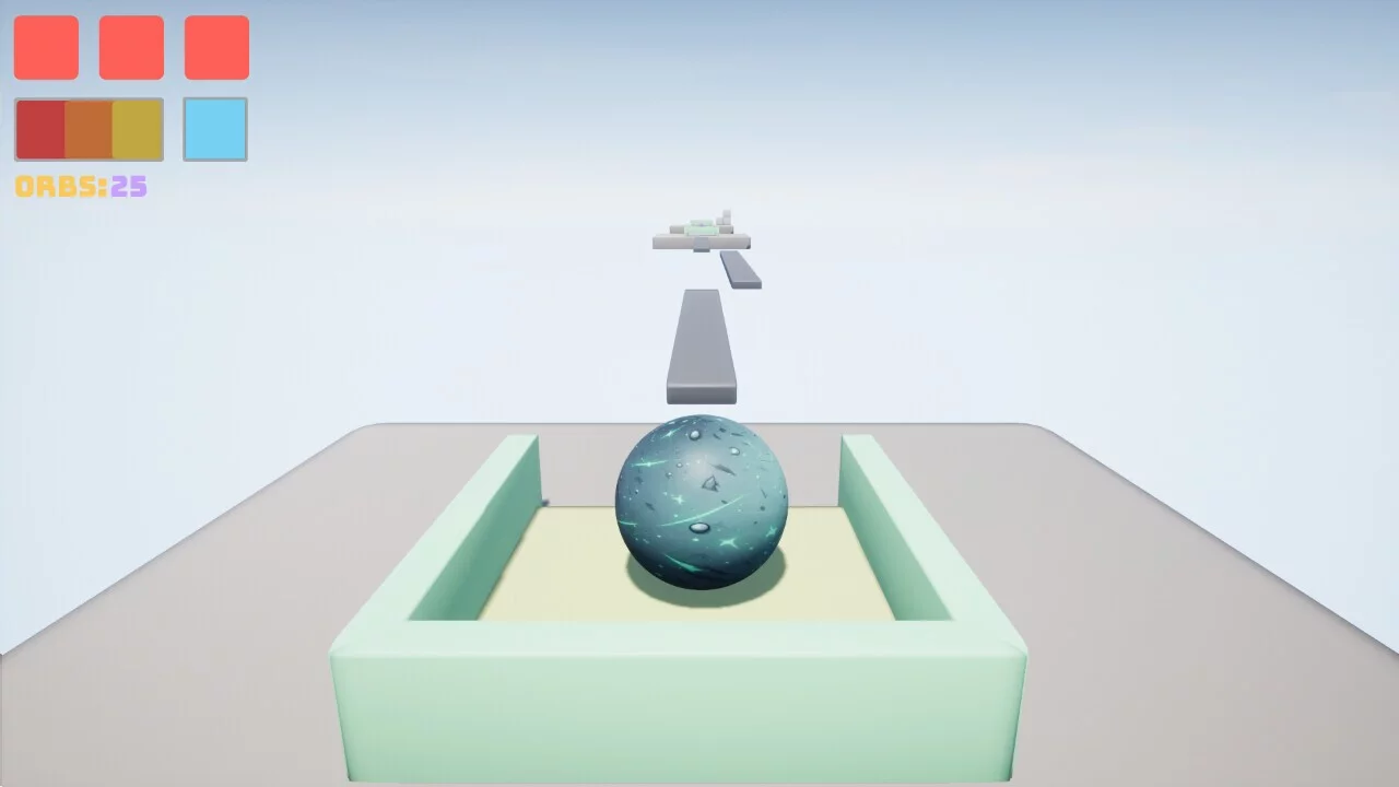 Изображение игры: Jumping Orb