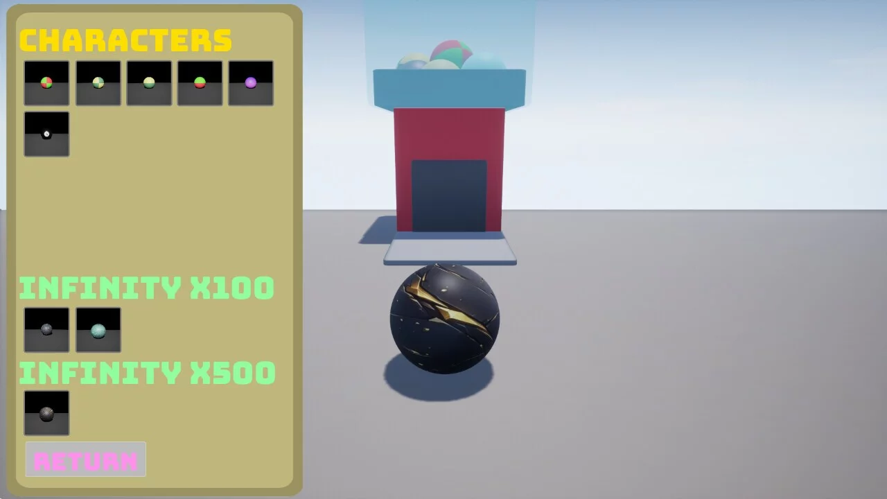 Изображение игры: Jumping Orb