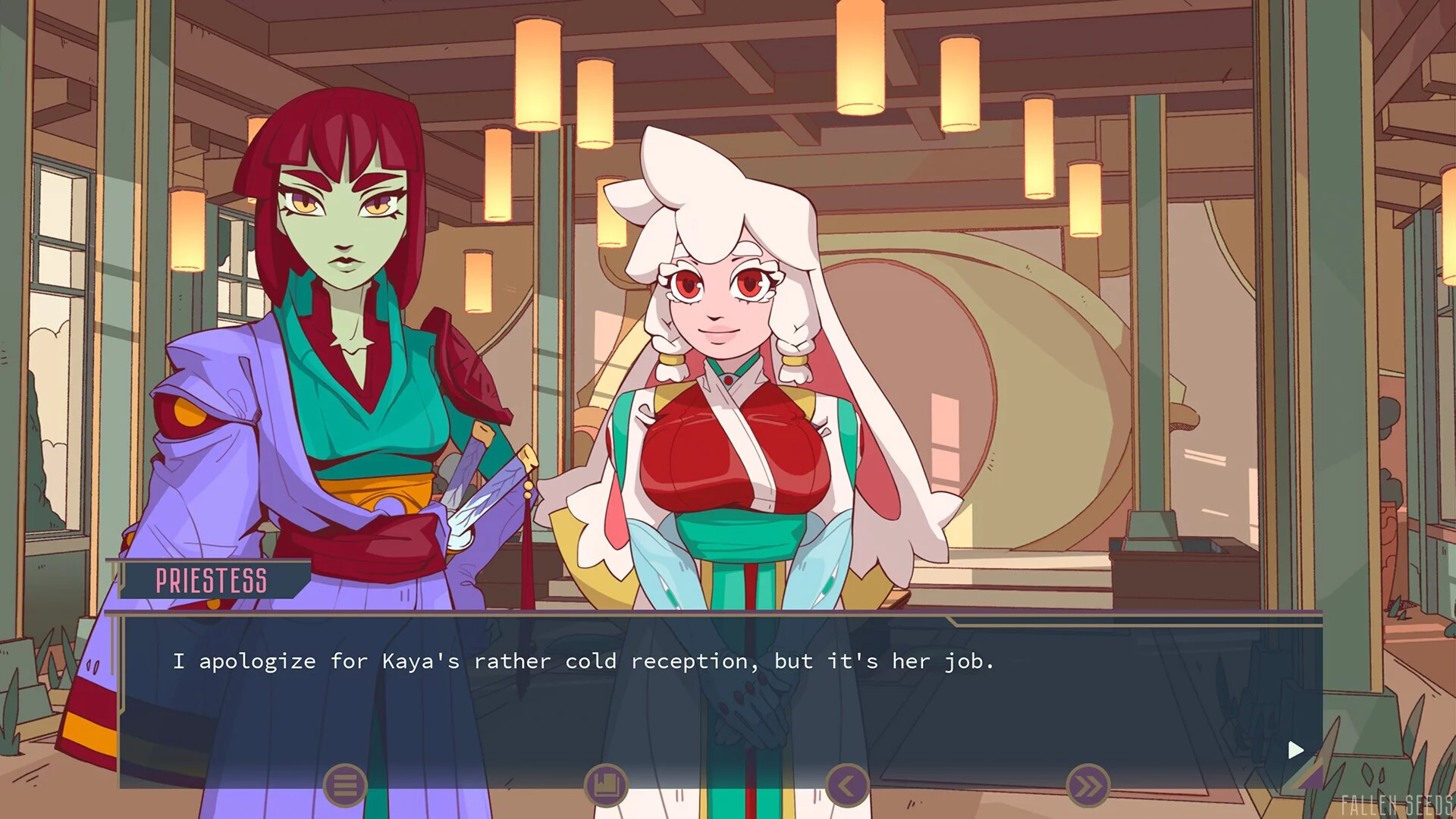 Изображение игры: Fallen Seeds