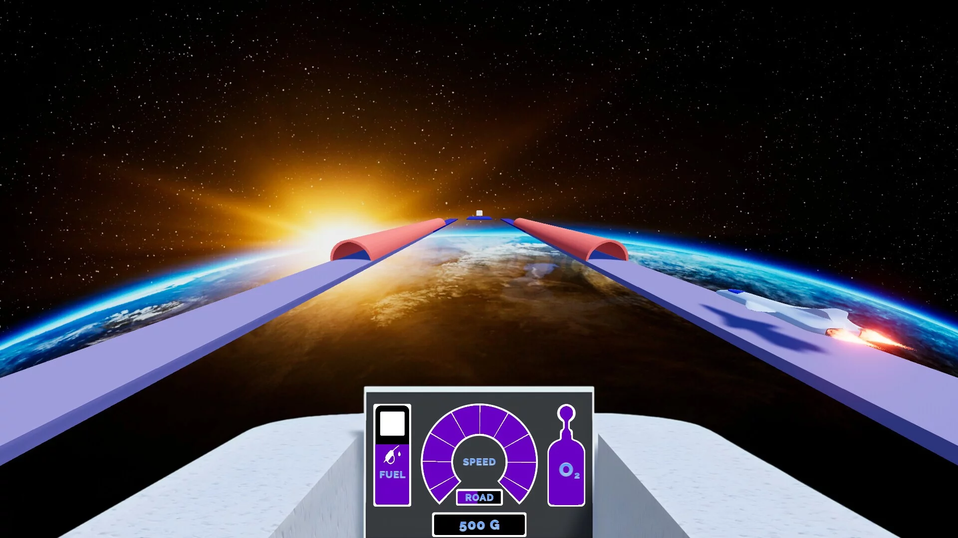 Изображение игры: Cosmic roads