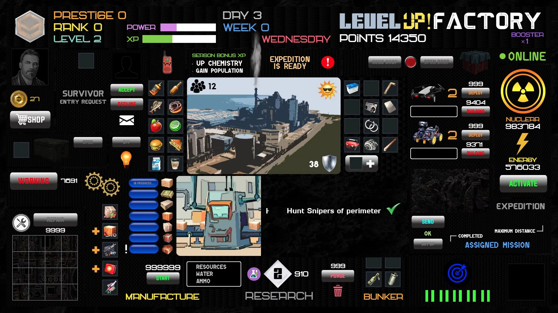 Изображение игры: Level UP! Factory