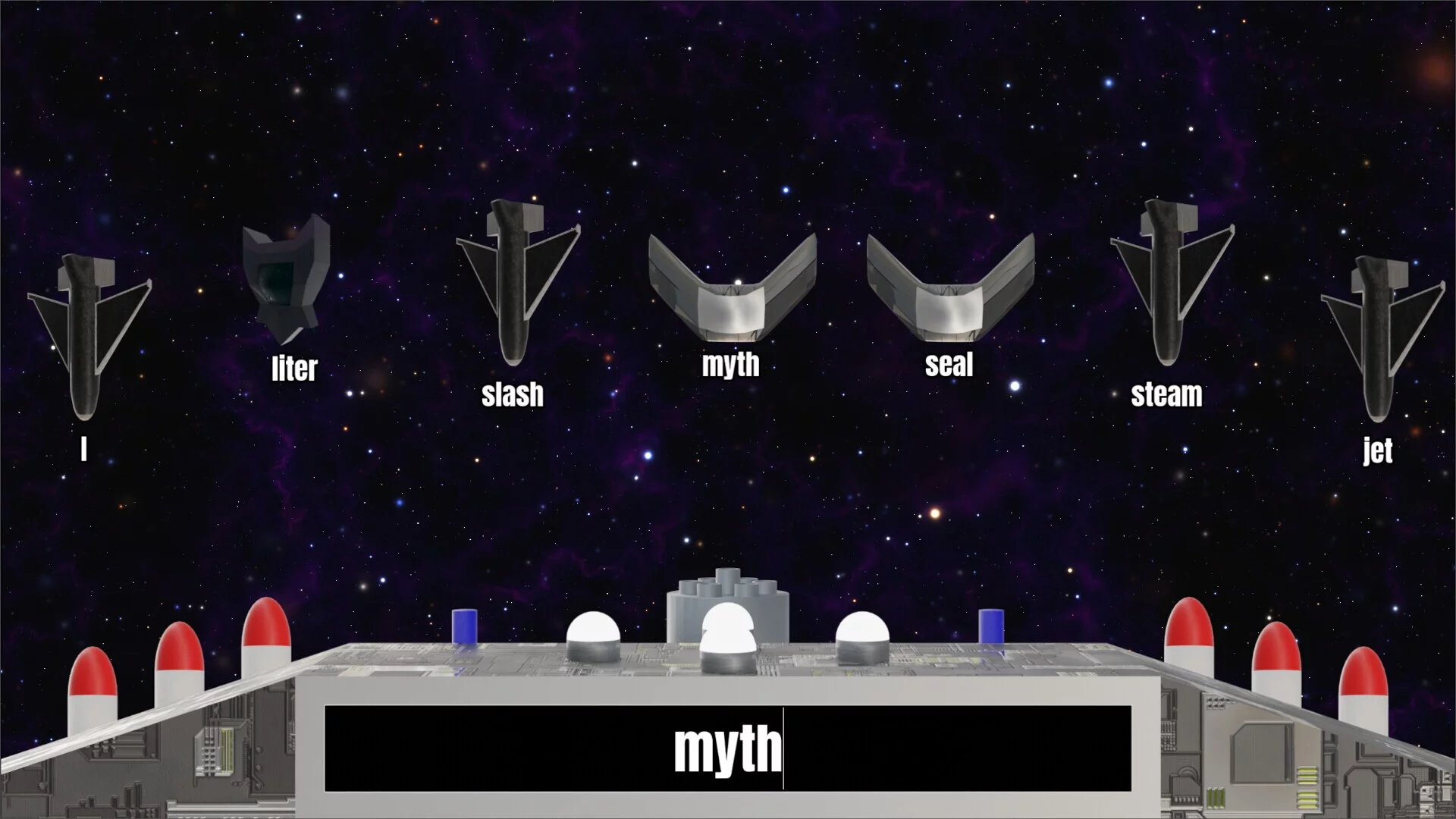 Изображение игры: Type Galaxy