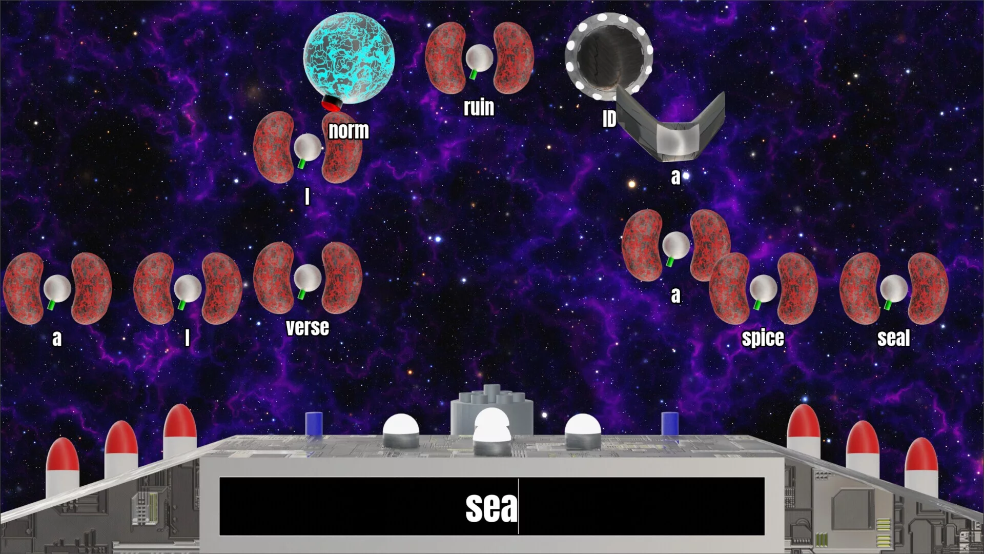 Изображение игры: Type Galaxy