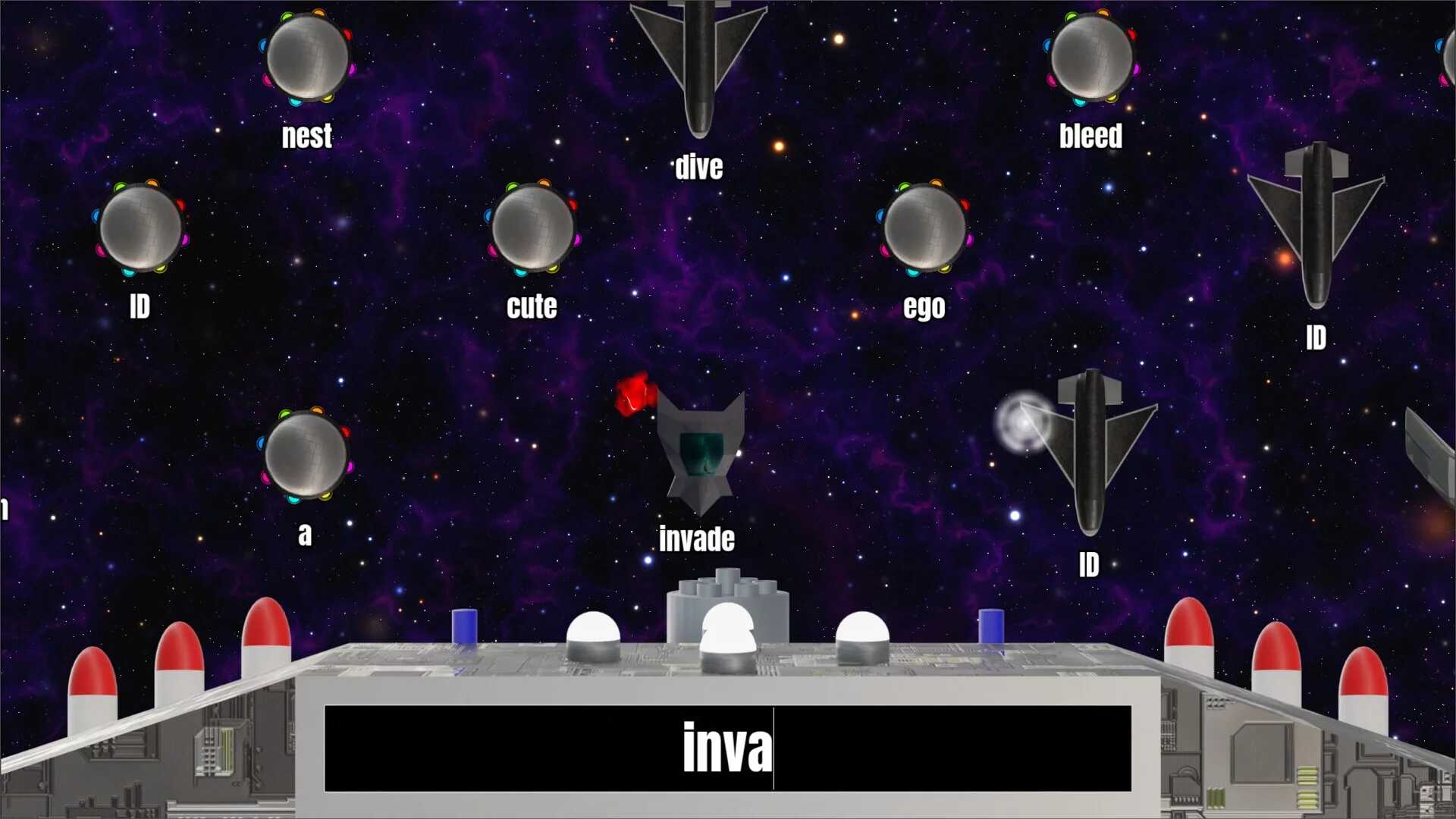 Изображение игры: Type Galaxy