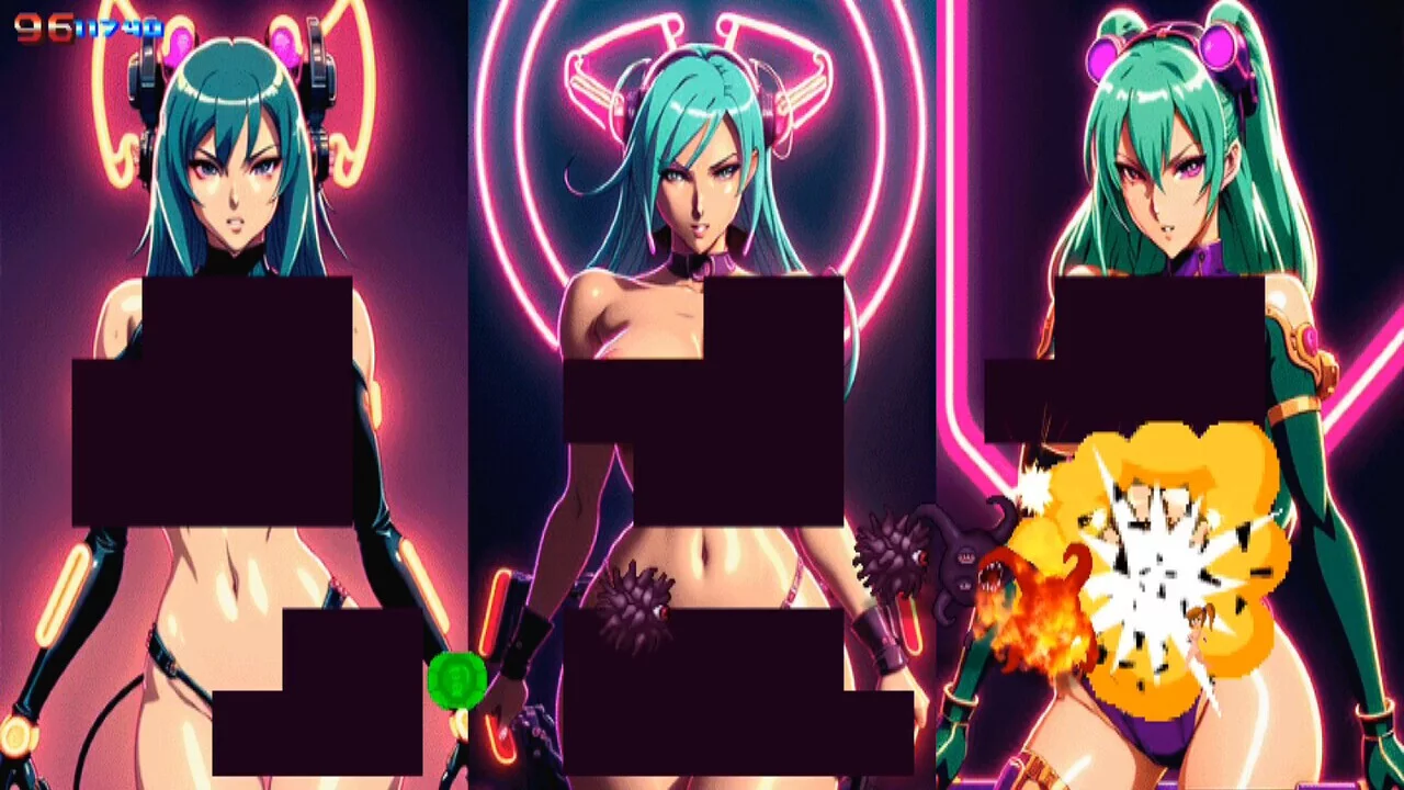 Изображение игры: Uncensor Quest Neon