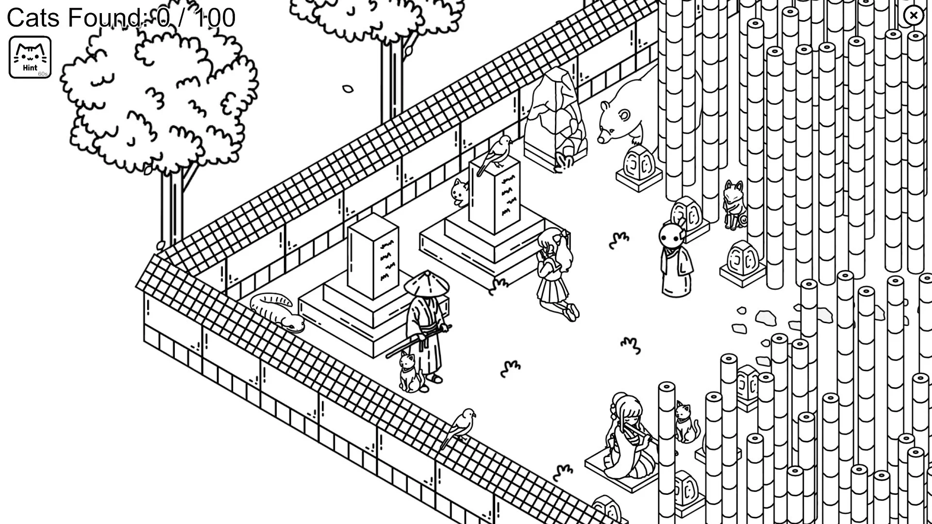 Изображение игры: Hidden Cats In Japanese Village