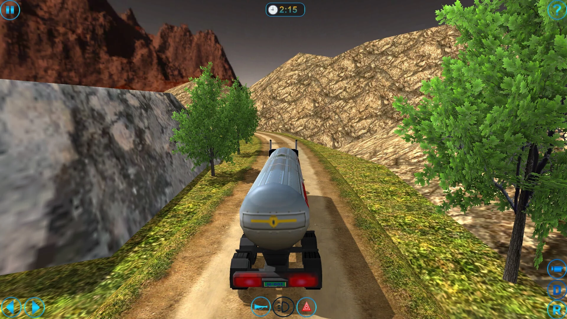Изображение игры: Oil Truck Transporter