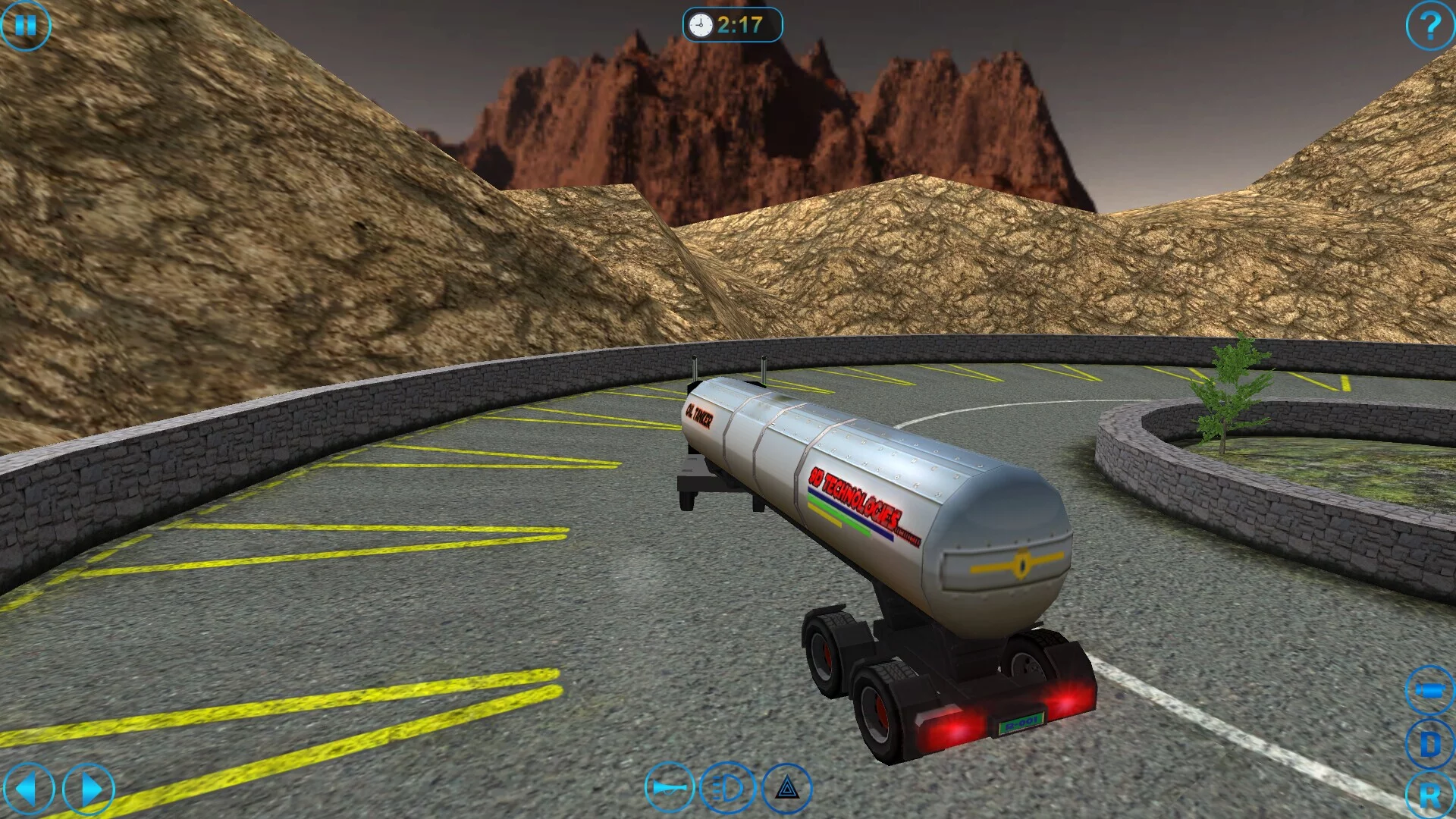 Изображение игры: Oil Truck Transporter