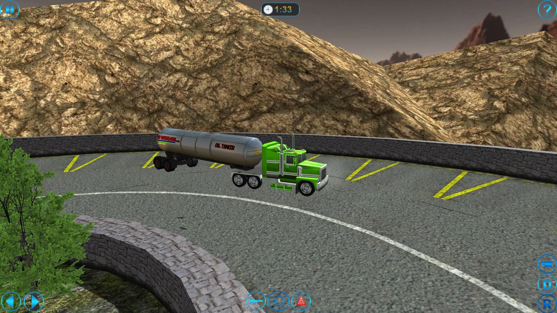 Изображение игры: Oil Truck Transporter