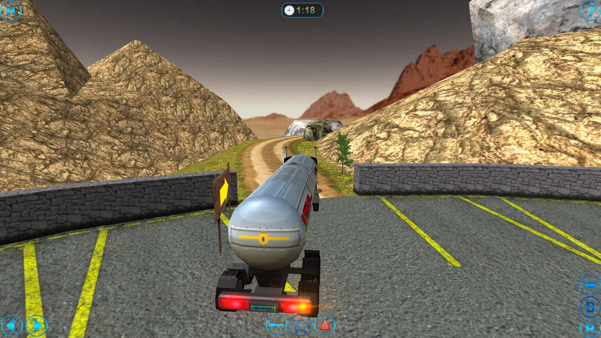 Изображение игры: Oil Truck Transporter