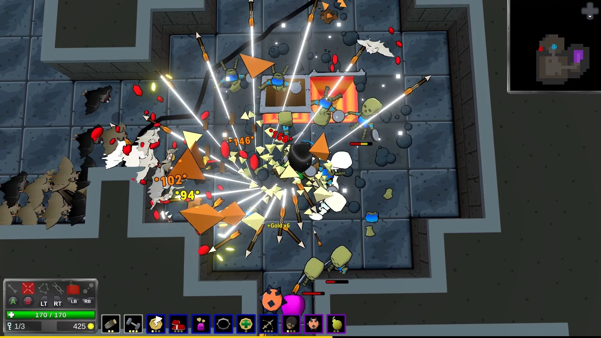 Изображение игры: Monster Crawl