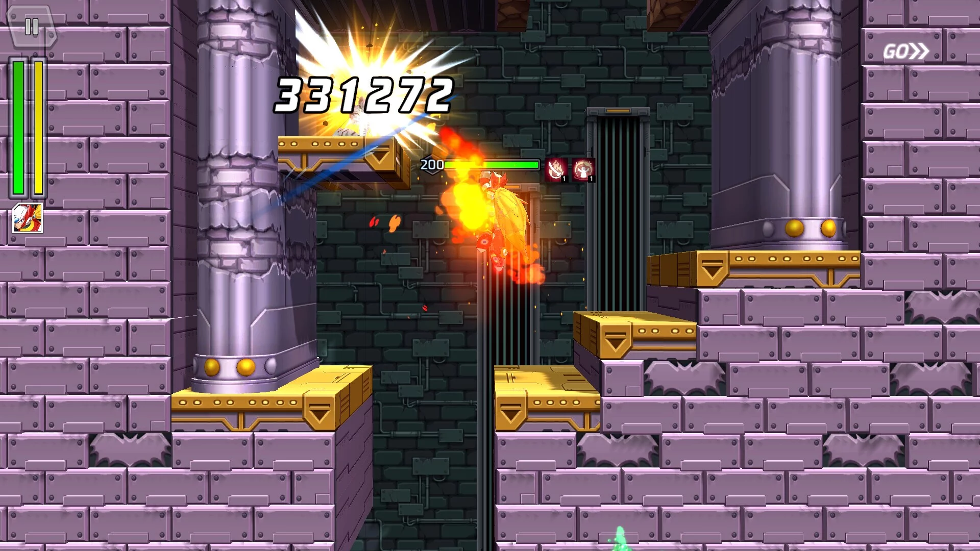 Изображение игры: MEGA MAN X DiVE Offline