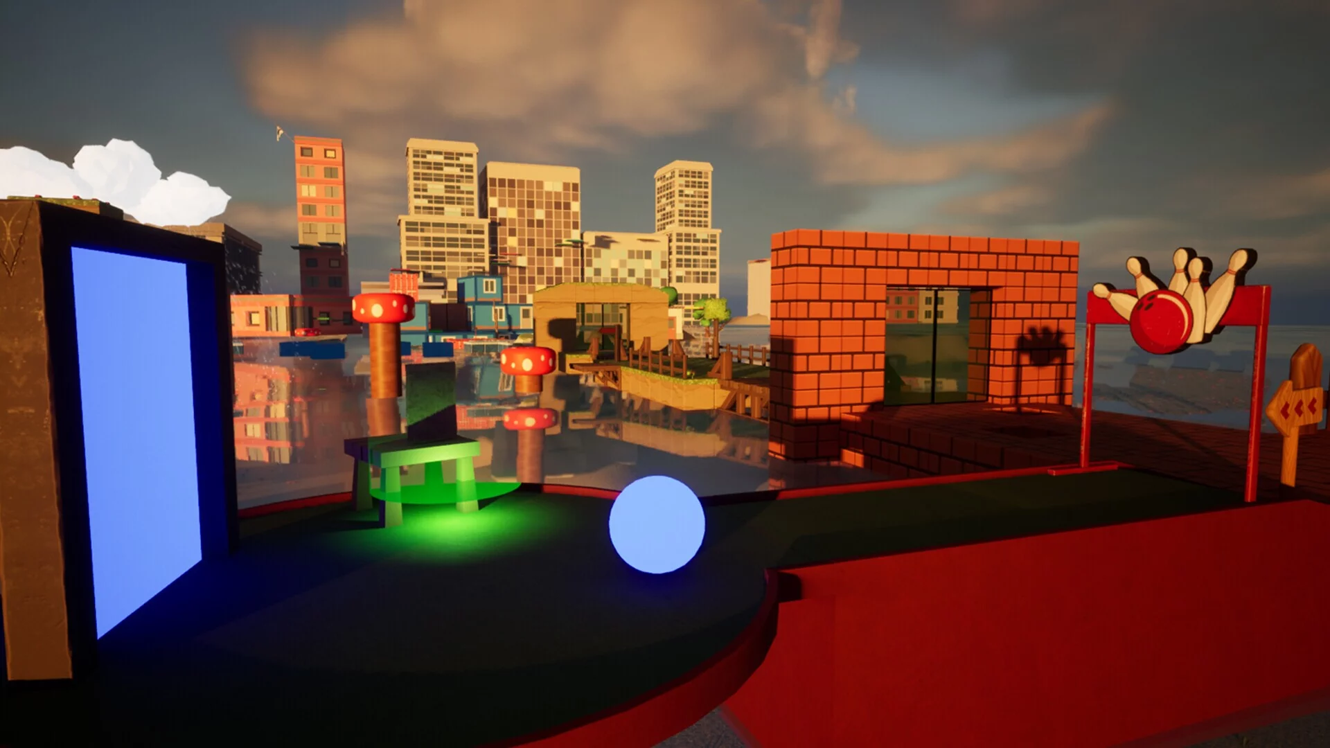 Изображение игры: FreshBallFall