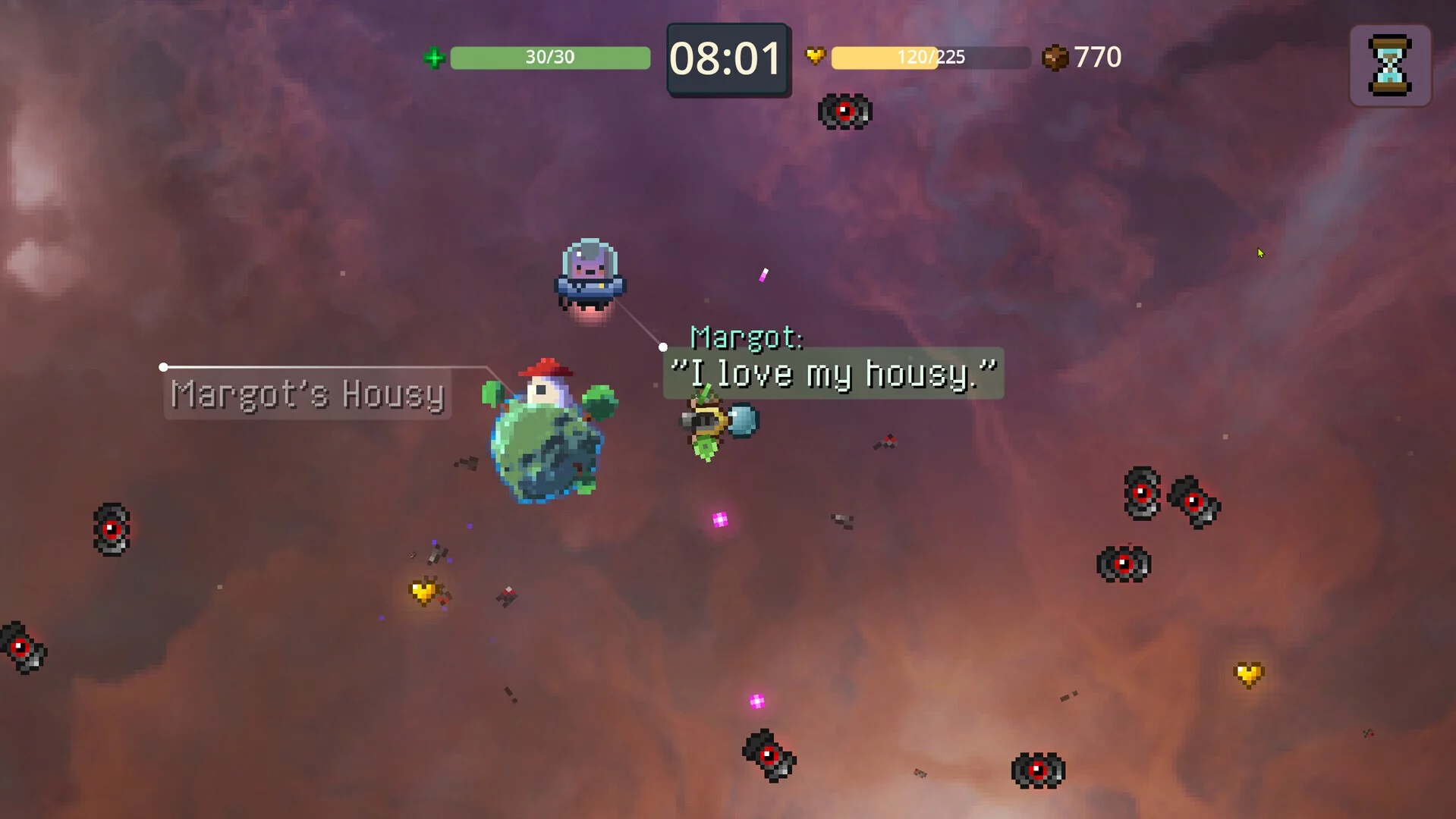 Изображение игры: Cozy Space Survivors