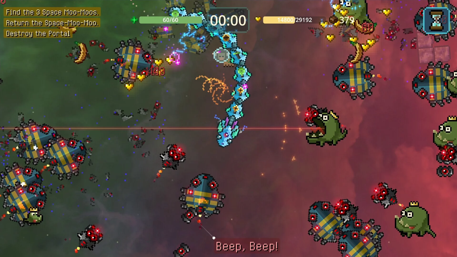 Изображение игры: Cozy Space Survivors